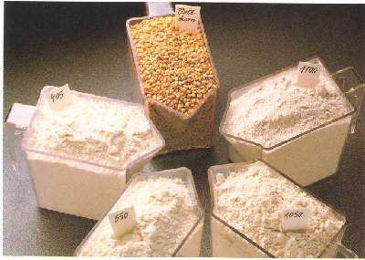 viljaa ja eri jauholaatujen kivennäisainepitoisuudet